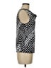Tahari by ASL Silver Sleeveless Blouse Size M - photo 4
