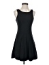 Mudd Solid Black Casual Dress Size S - photo 1