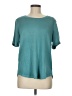 Matty M Teal Short Sleeve Top Size M - photo 1