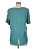 Matty M Teal Short Sleeve Top Size M - photo 2