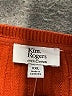 Kim Rogers 100% Cotton Orange Brown Pullover Sweater Size XXL - photo 7