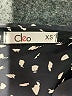 Cleo 100% Polyester Polka Dots Black 3/4 Sleeve Blouse Size XS - photo 7
