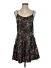 Wild Fable 100% Rayon Hearts Black Casual Dress Size XS - photo 1