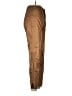 One Metallic Brown Casual Pants Size 6 - photo 4