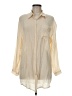 Unbranded 100% Polyester Ivory Long Sleeve Blouse One size - photo 1
