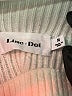 Line & Dot Solid Ivory Turtleneck Sweater Size S - photo 7
