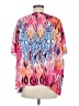 Chico's Pink Short Sleeve Blouse Size Med (1) - photo 2