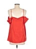 Paper Crown Red Sleeveless Blouse Size M - photo 2