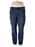 Gap Solid Blue Jeans Size 18 - photo 1