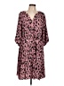 Good Hart 100% Polyester Print Pink Casual Dress Size L - photo 1