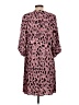 Good Hart 100% Polyester Print Pink Casual Dress Size L - photo 2