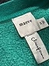 Maeve 100% Polyester Hearts Teal Sweatshirt Size 3X - photo 7