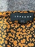Topshop Brown Sleeveless Blouse Size 6 - photo 7