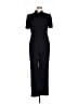 Ivy & Blu Solid Black Jumpsuit Size 10 - photo 1