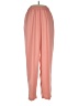 Maggie Sweet 100% Polyester Solid Pink Casual Pants Size L - photo 1