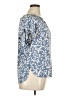 Perseption Concept Blue Short Sleeve Blouse Size XL - photo 4