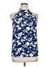 Weston Blue Sleeveless Blouse Size 1X - photo 1