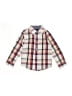 Tommy Hilfiger Plaid Gray Long Sleeve Button-Down Shirt Size 4 - photo 1
