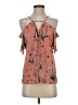 Express Outlet 100% Polyester Pink Sleeveless Blouse Size S - photo 1