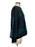 RXB 100% Acrylic Plaid Blue Pullover Sweater Size M - photo 4