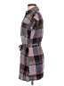 Harper 100% Rayon Plaid Multi Color Gray Casual Dress Size XS - photo 5