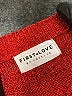 First Love 100% Viscose Metallic Red Pullover Sweater Size L - photo 7