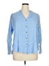 Liv 100% Rayon Blue 3/4 Sleeve Blouse Size 1X - photo 1