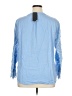 Liv 100% Rayon Blue 3/4 Sleeve Blouse Size 1X - photo 2
