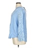 Liv 100% Rayon Blue 3/4 Sleeve Blouse Size 1X - photo 5