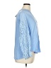Liv 100% Rayon Blue 3/4 Sleeve Blouse Size 1X - photo 4