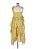 Petersyn 100% Polyester Paisley Yellow Casual Dress Size S - photo 2