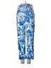 Zara Print Blue Casual Pants Size 2 - photo 1