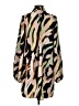 Unbranded Print Black Casual Dress Size S - photo 2