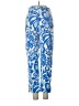Zara Print Blue Casual Pants Size 2 - photo 2