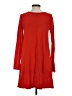Old Navy Solid Red Casual Dress Size S - photo 2