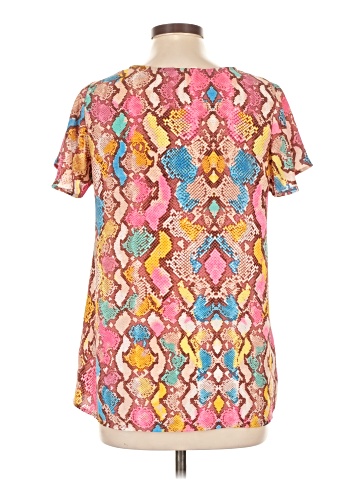 Peach Love Short Sleeve Blouse (view 2)