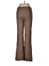 Land' n Sea Chevron-herringbone Brown Casual Pants Size 8 - photo 2
