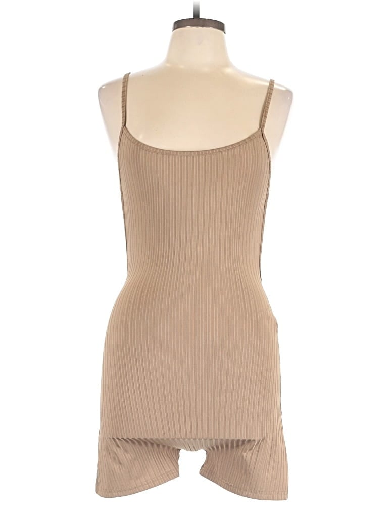 Pre-owned Shein Romper In Tan