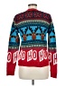 Forever 21 Print Red Pullover Sweater Size M - photo 2
