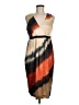 Robin Howe Tie-dye Tan Cocktail Dress Size 8 - photo 1