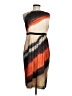 Robin Howe Tie-dye Tan Cocktail Dress Size 8 - photo 2