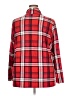 Alison Andrews Plaid Red Long Sleeve Blouse Size 3X - photo 2