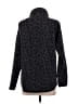 J.Crew Factory Store 100% Polyester Animal Print Black Coat Size S - photo 2
