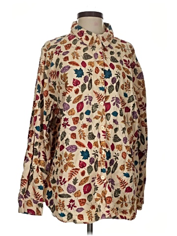 Lemon Grass Long Sleeve Blouse (view 1)