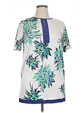 Elie Tahari Short Sleeve Blouse (view 1)