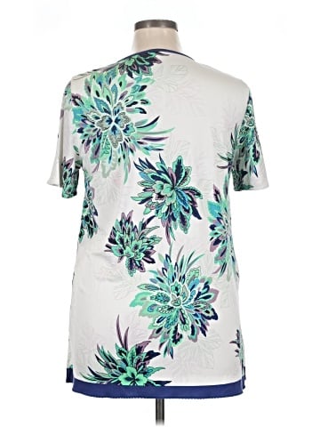 Elie Tahari Short Sleeve Blouse (view 2)