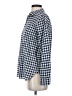 J.Crew Checkered-gingham Blue Long Sleeve Button-Down Shirt Size 4 - photo 5