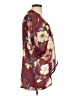 iris 100% Polyester Burgundy Kimono Size L - photo 4