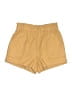 Unbranded Solid Gold Khaki Shorts Size 0X - photo 1