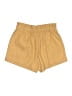 Unbranded Solid Gold Khaki Shorts Size 0X - photo 2